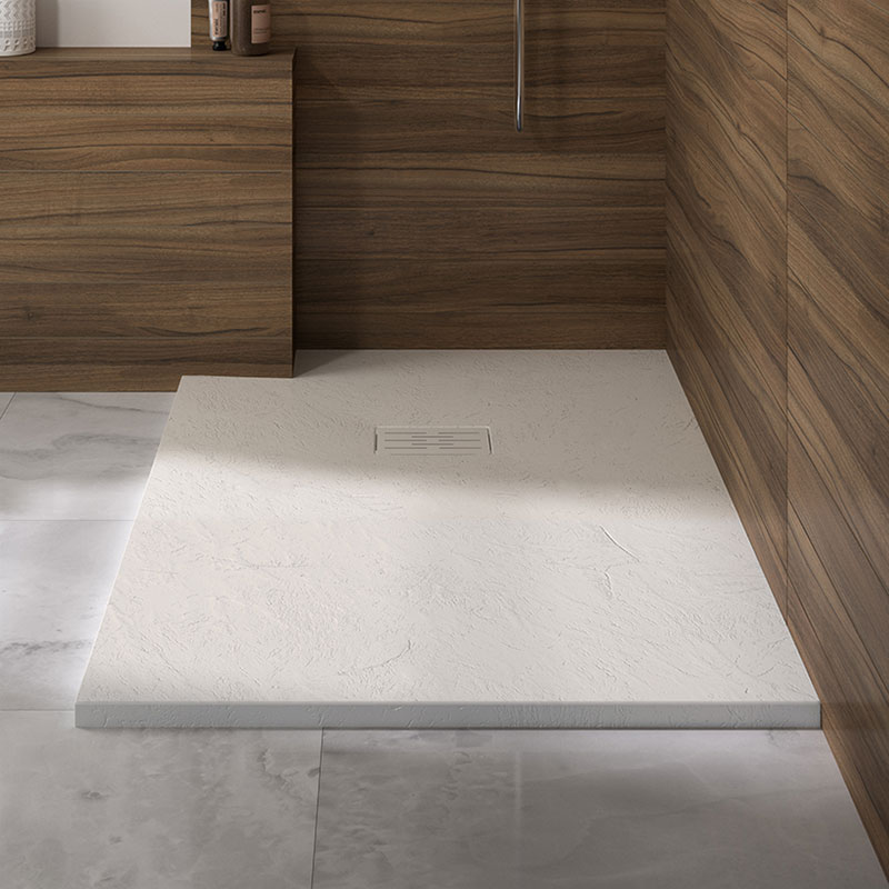 Kinerock Evo shower tray in sable