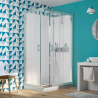 Eden cubicle with sliding doors