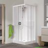 Kineprime Contract square cubicle with sliding door